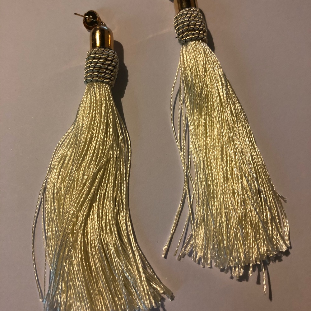 Long Tassel Fringe Earring NEW